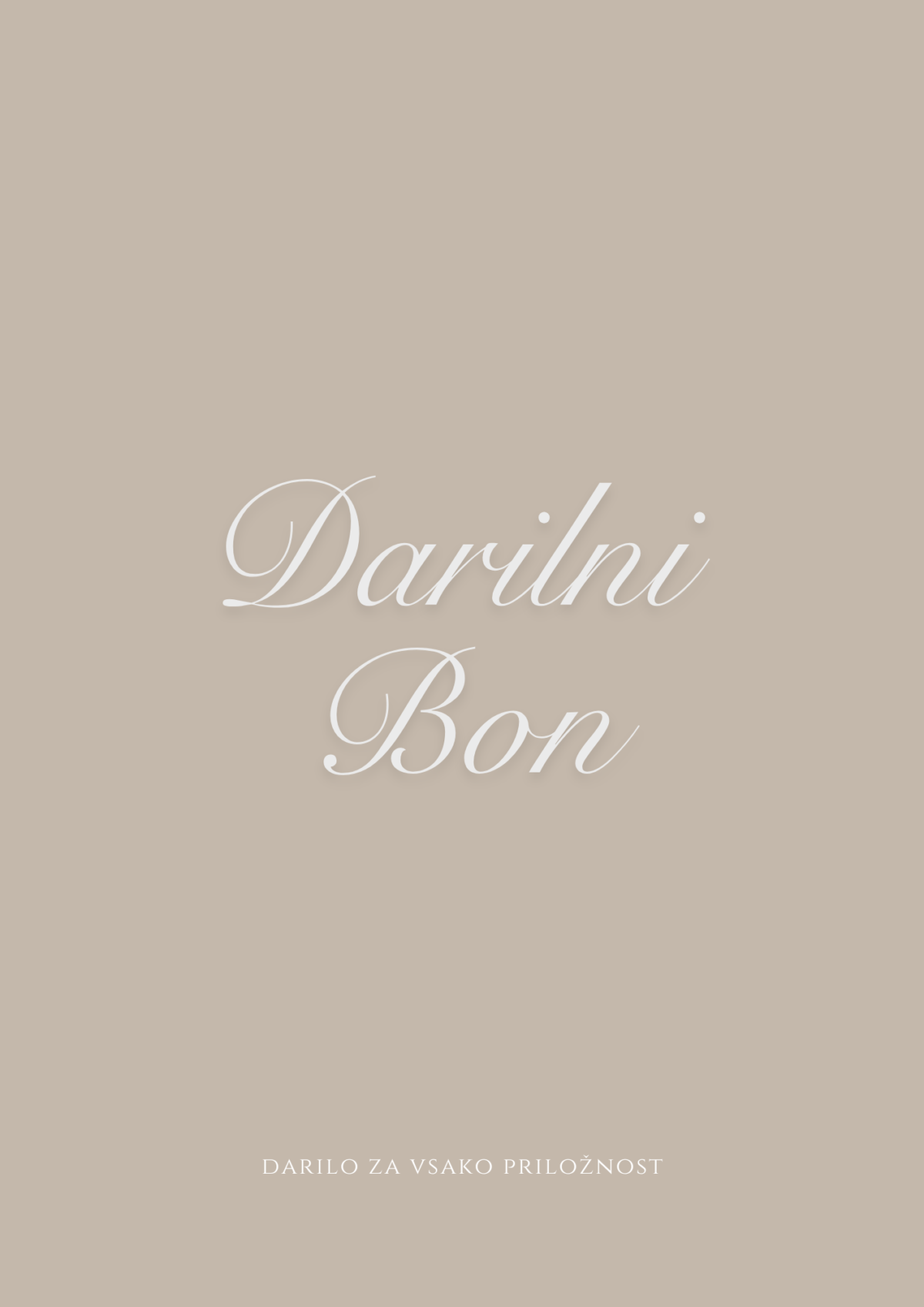 darilni bon